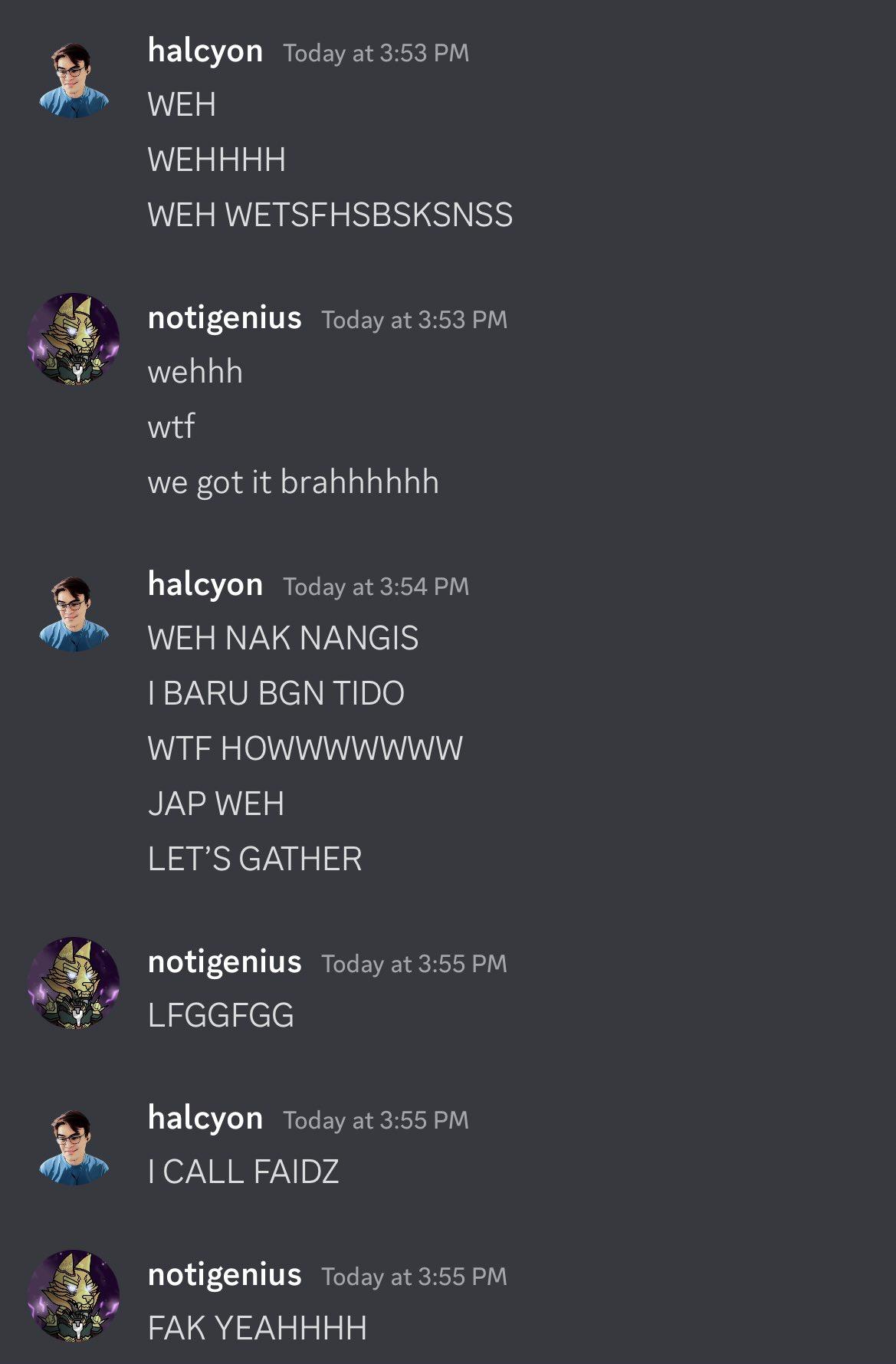 Discord screenshot