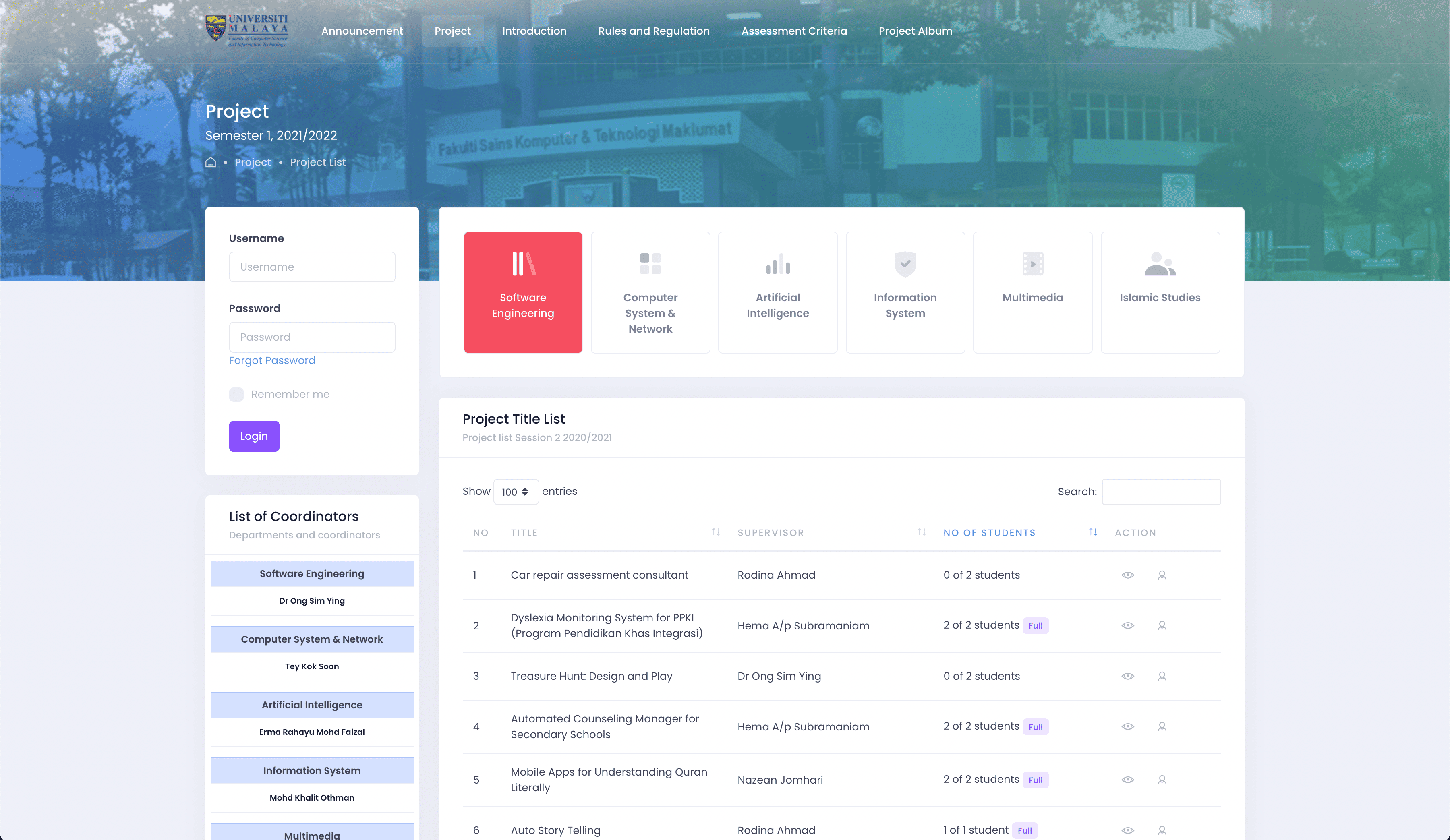 FCSIT UM Ilmiah site