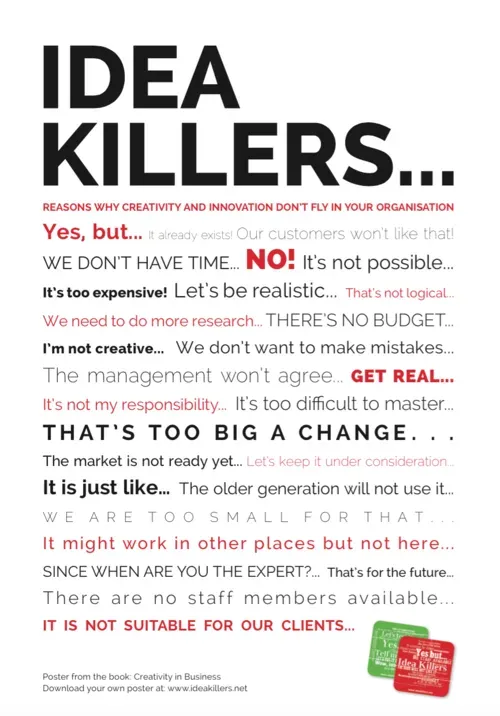 Idea killers